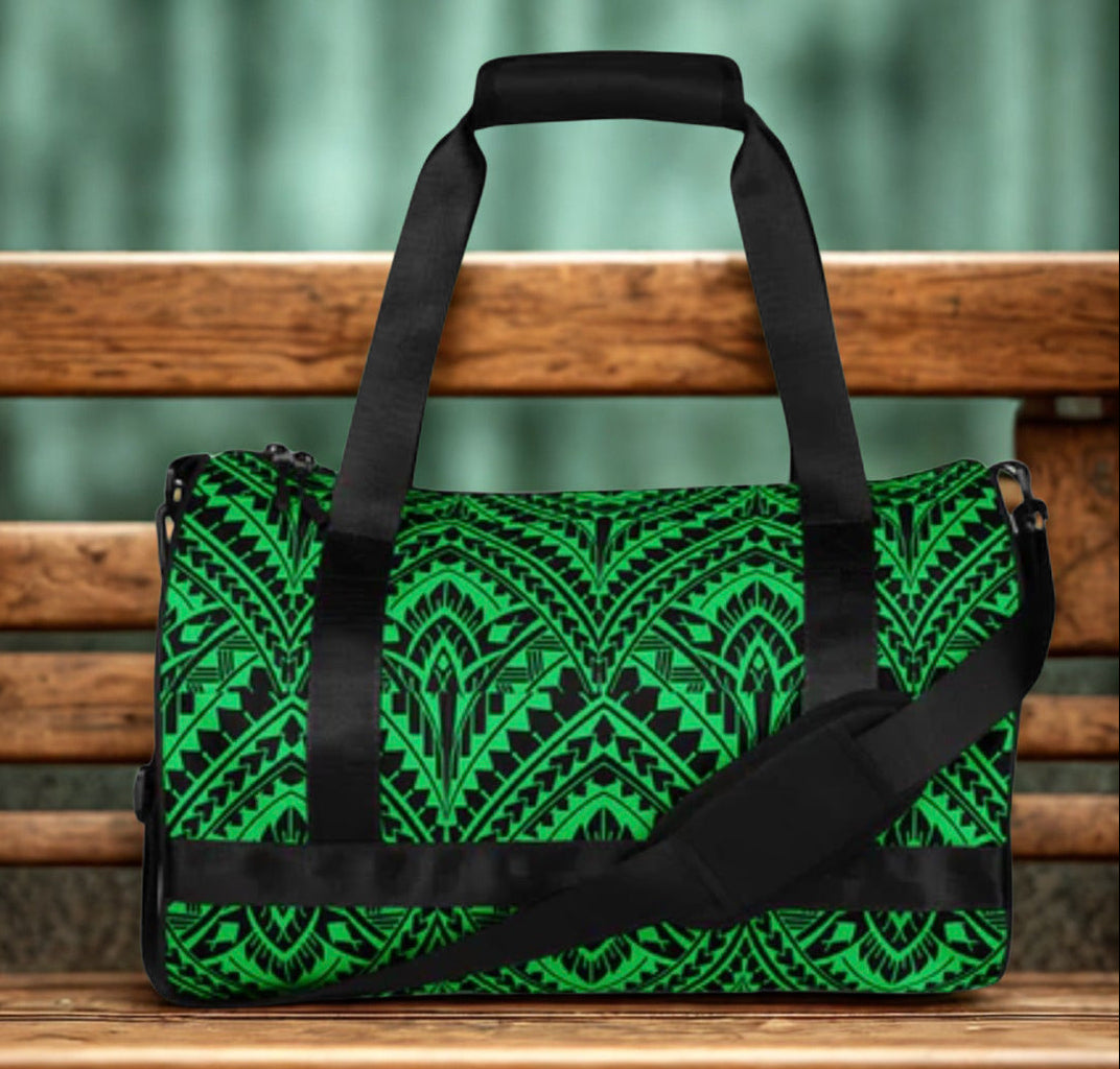Manusina Collection: Mana Gym Bag - Emerald Green