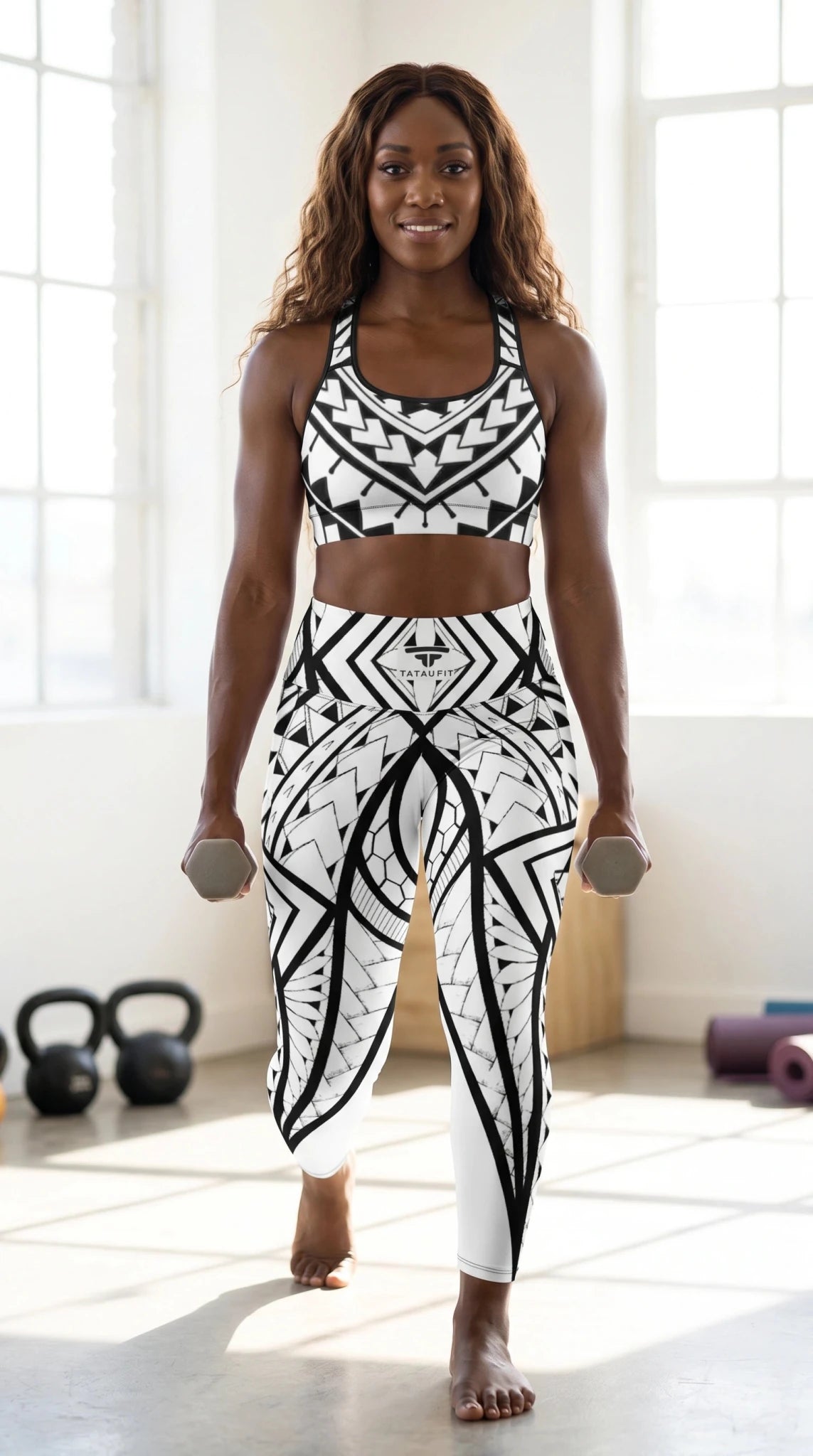 Femme Collection: Malu Bra - White/Black - Tatau Fit