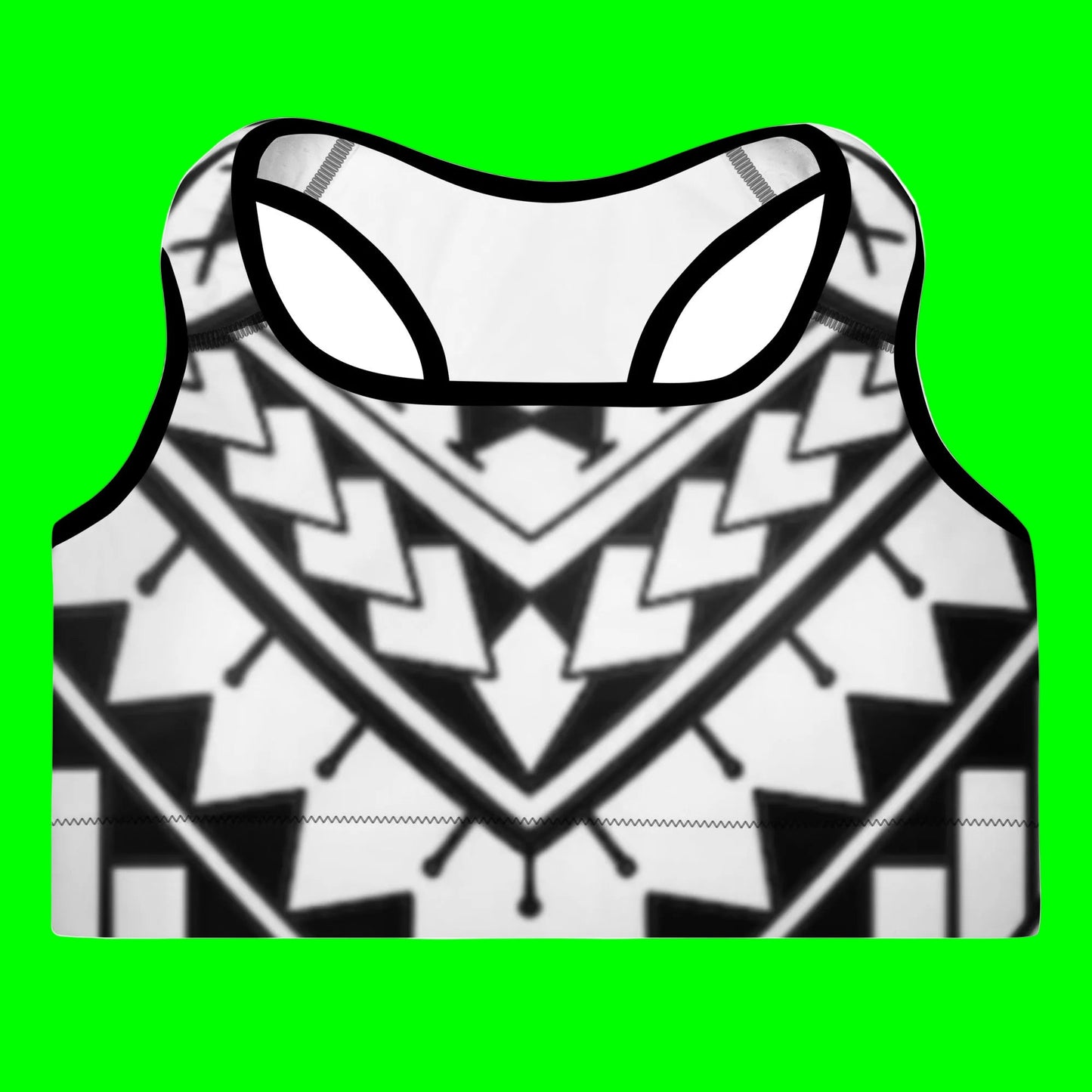 Femme Collection: Malu Bra - White/Black - Tatau Fit