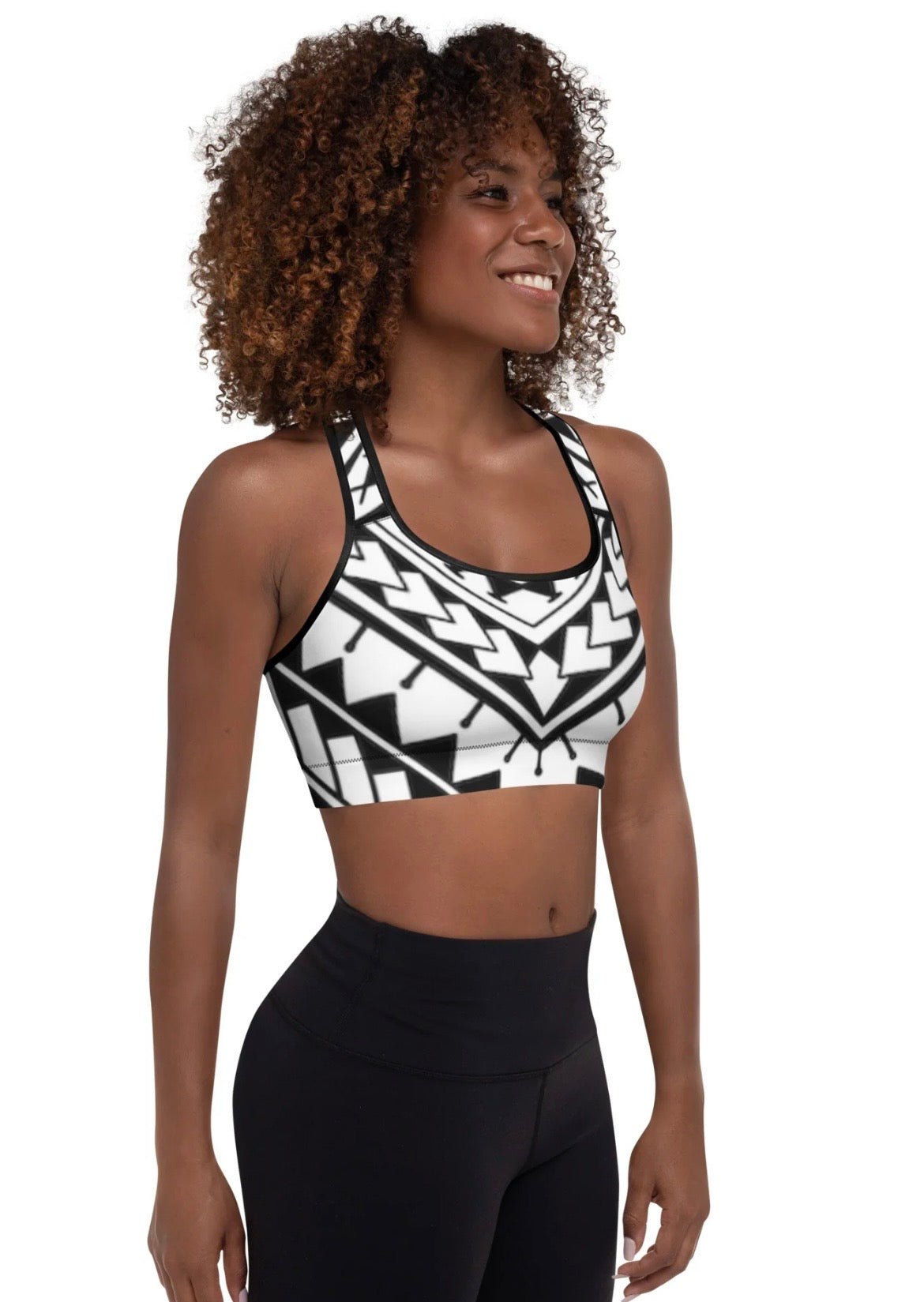 Femme Collection: Malu Bra - White/Black - Tatau Fit
