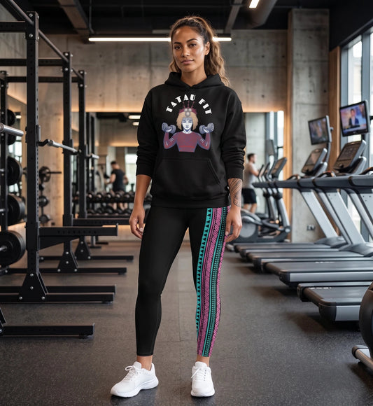 Femme Collection: Malu Hoodie - Black - Tatau Fit