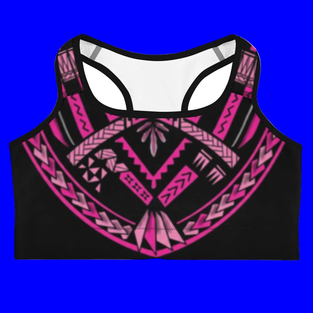 Manusina Collection: Malu Sports Bra - Pink - Tatau Fit