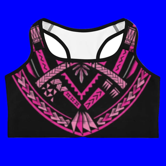 Manusina Collection: Malu Sports Bra - Pink - Tatau Fit